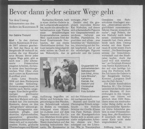 Kieler Nachrichten vom 07.02.2008