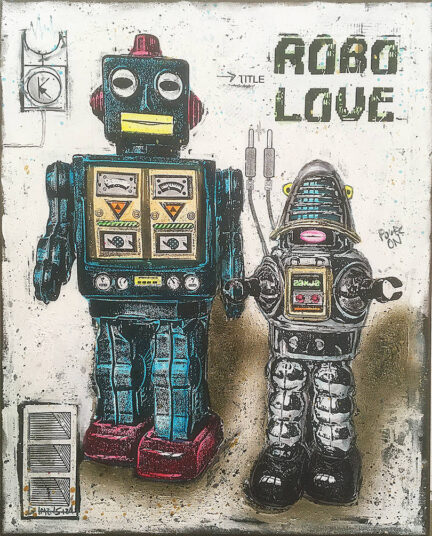 Analog Robo Love, 54 × 69 cm, 35,– EUR