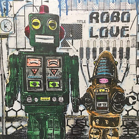 Radical Robo Love, 55 × 65 cm, 2020, 350,– EUR