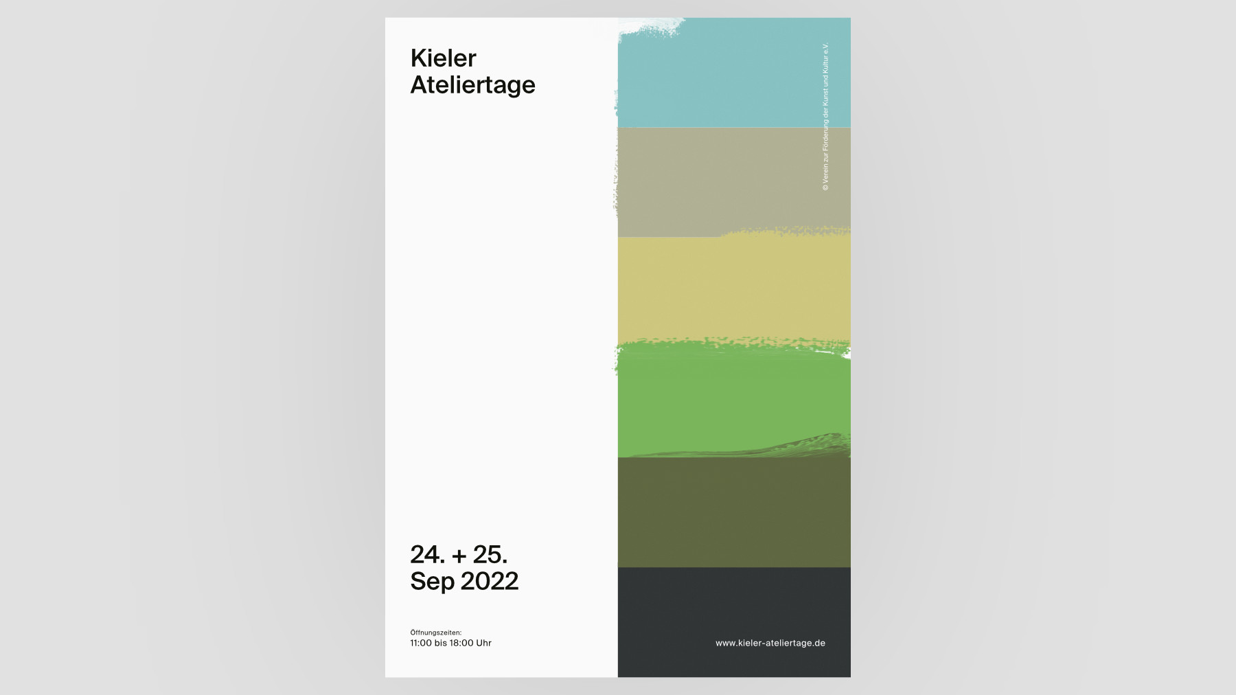 Programmheft Kieler Ateliertage (ab Ende August 2022 verfügbar)