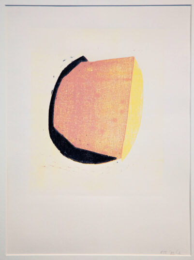 Tomke Meyer, o.T., 2023, Holzschnitt, 42 × 30 cm, € 60,-