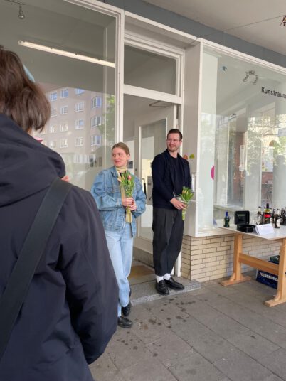Austellungseröffnung, Spiel der Formen, 2025, Foto: Lena Winkelmann