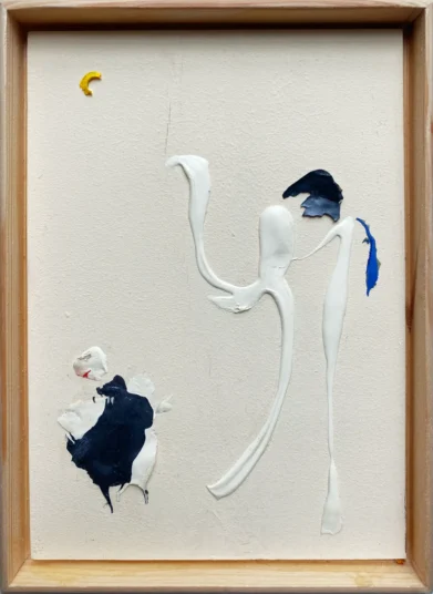 »Dromedar«, Monika-Maria Dotzer, Farbhaut auf Holz, 16 × 22 cm, 120,– €